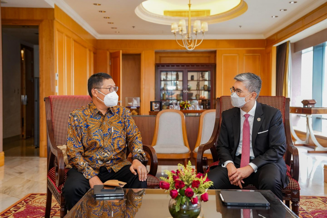 Sesi Pertemuan Bersama Direktor Utama Indonesia Stock Exchange